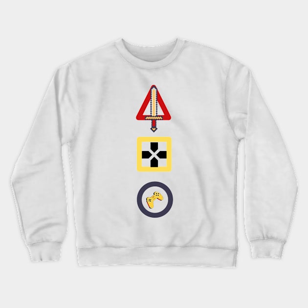 Gaming mode ON Crewneck Sweatshirt by 1onekraft